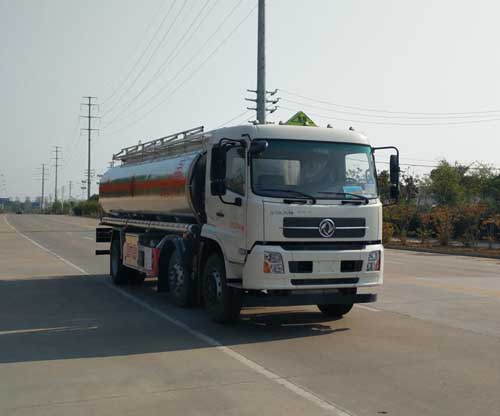東風(fēng)天錦小三軸鋁合金運(yùn)油車(介質(zhì):汽油25.4方)